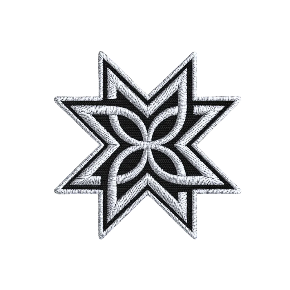 Logo Muriwai plateado y negro vectorizado
